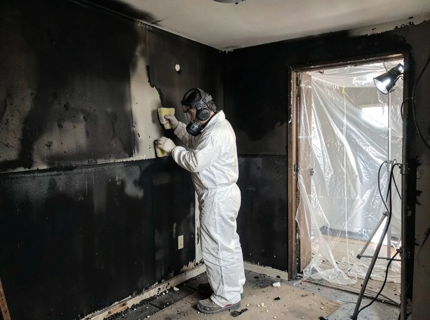 Fire Damage Restoration company in Sterling, KS